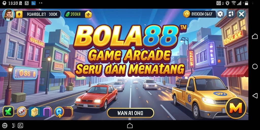 Tampilan gameplay seru dan menarik dari BOLA88.