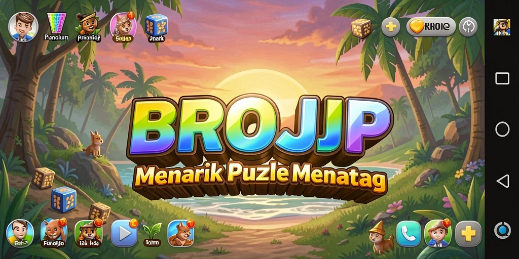 Gameplay seru BROJP yang menantang logika dan kreativitas.