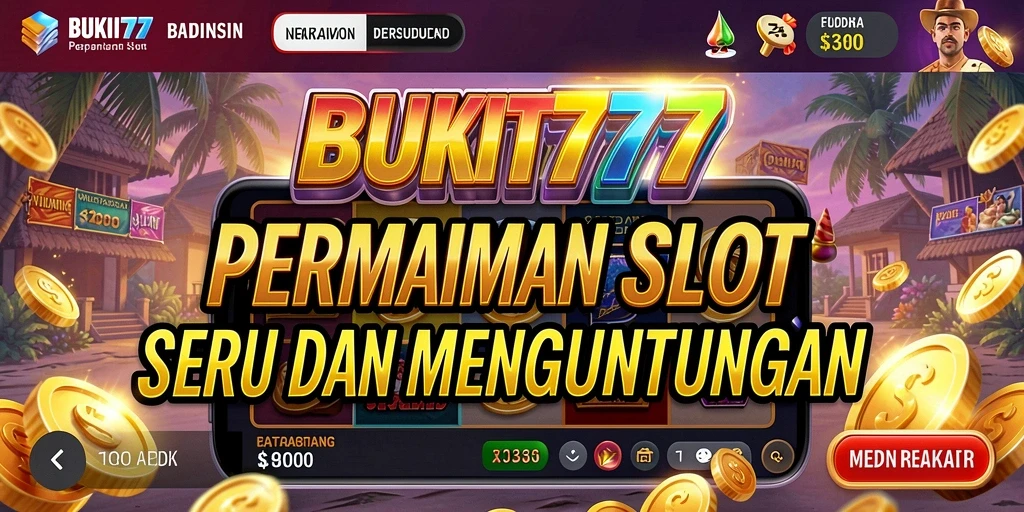 Screenshot gameplay BUKIT777 menampilkan keseruan permainan Slot.