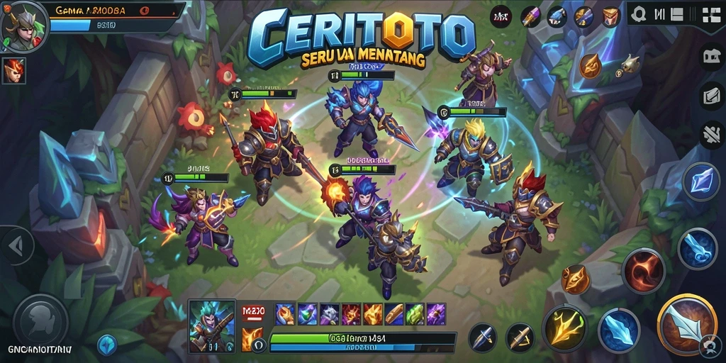 Gameplay seru dan strategis di CERITOTO