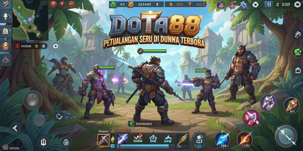 Tangkapan layar menampilkan gameplay DOTA88 yang mengesankan di dunia terbuka.