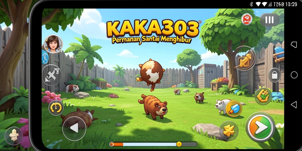 Screenshot gameplay KAKA303 menampilkan aksi seru dalam game Casual.