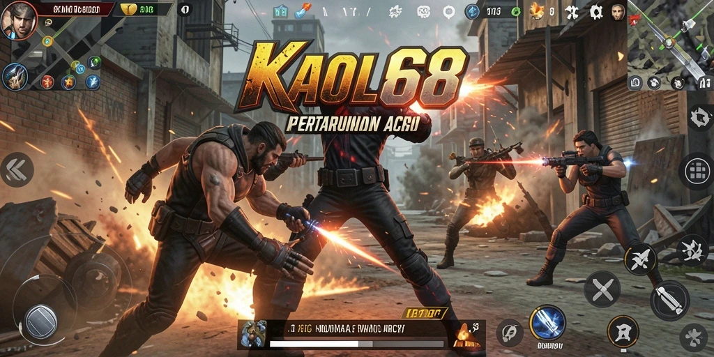 Screenshot menampilkan aksi mendebarkan dalam KAOL68 dengan grafis yang mengesankan.