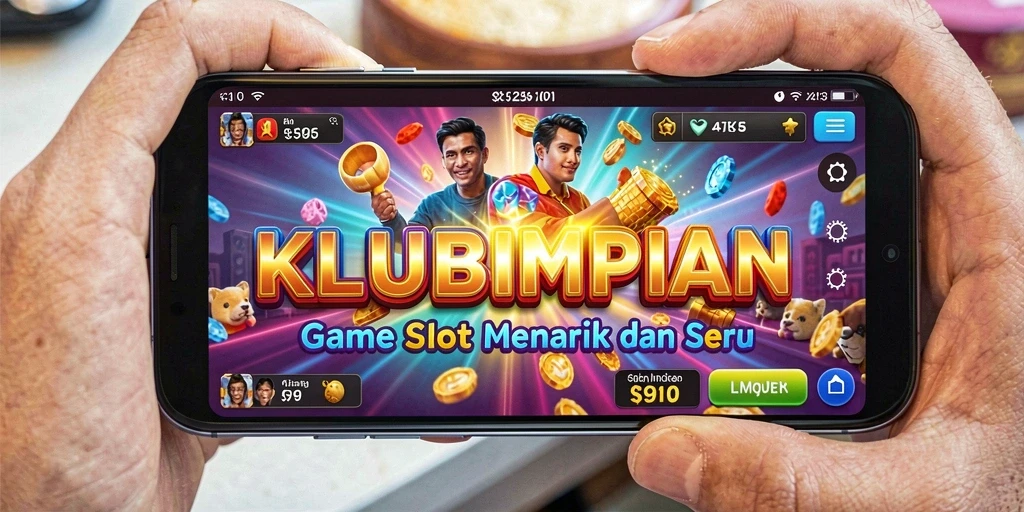 Tampilan gameplay seru dari KLUBIMPIAN yang menantang!