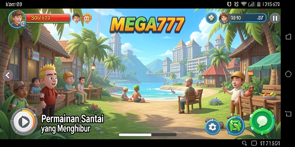 Tampilan gameplay MEGA777 yang menarik dan menghibur.