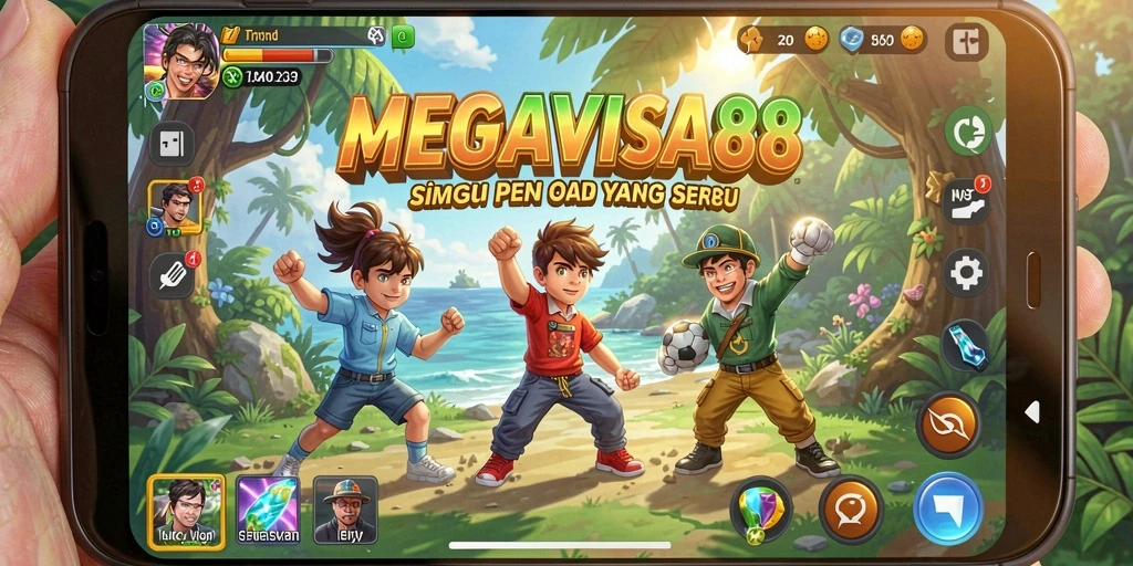 Tampilan gameplay MEGAVISA88 yang menampilkan aksi seru dan grafis memukau.