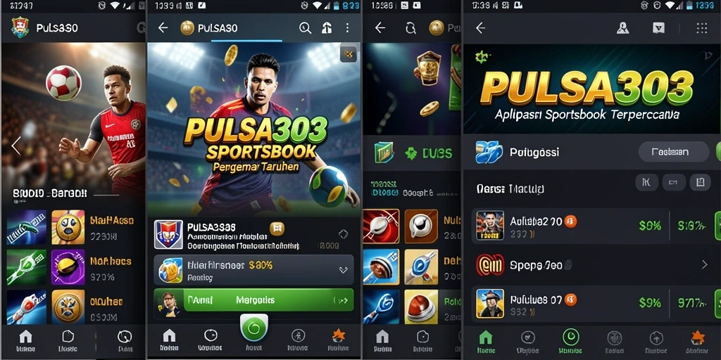 Tampilan antarmuka pengguna PULSA303 yang menarik dan interaktif.