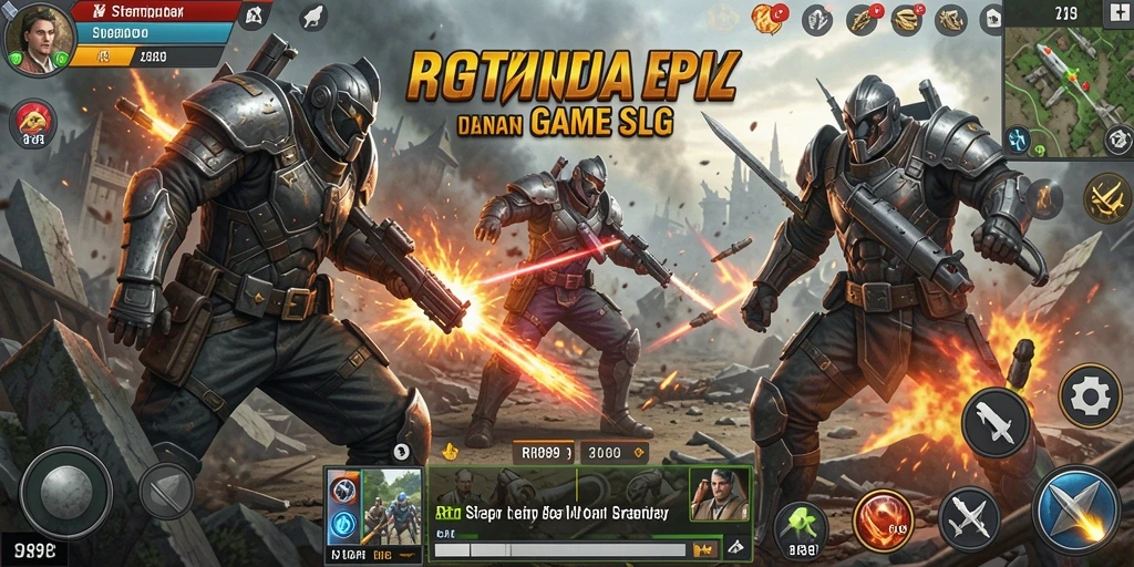 Tampilan gameplay RI889 yang penuh strategi dan aksi.
