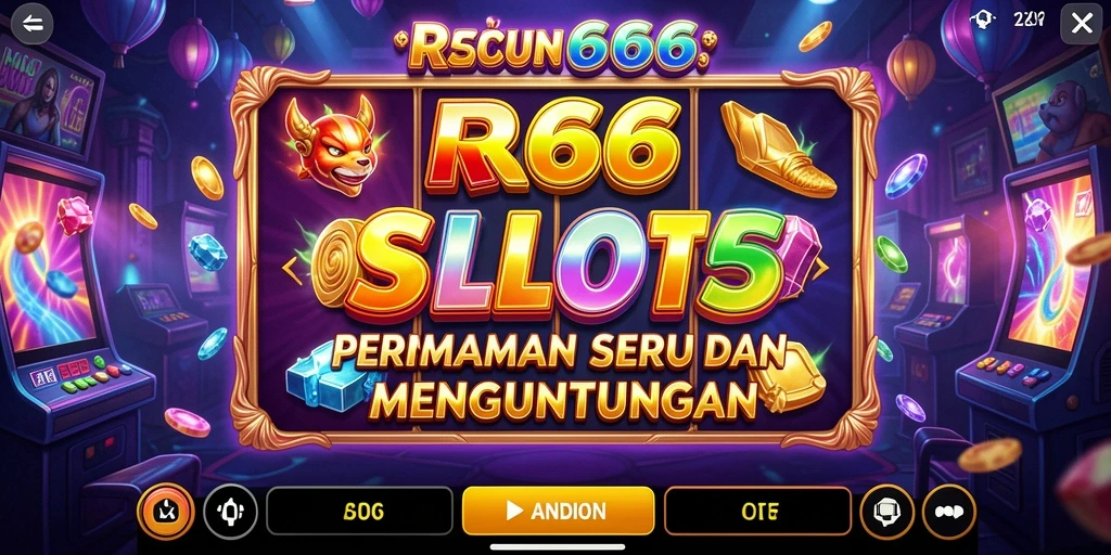Screenshot utama RR666 menampilkan gameplay Slot yang menarik.