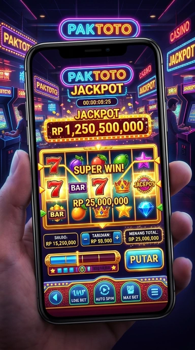 Pengguna paktoto sedang menelusuri katalog aplikasi yang beragam.